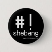 Shebang! Button (Vorderseite)