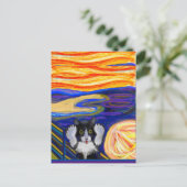 Sheba's Schrei, Parodie des Schreins, schöne Kunst Postkarte (Stehend Vorderseite)