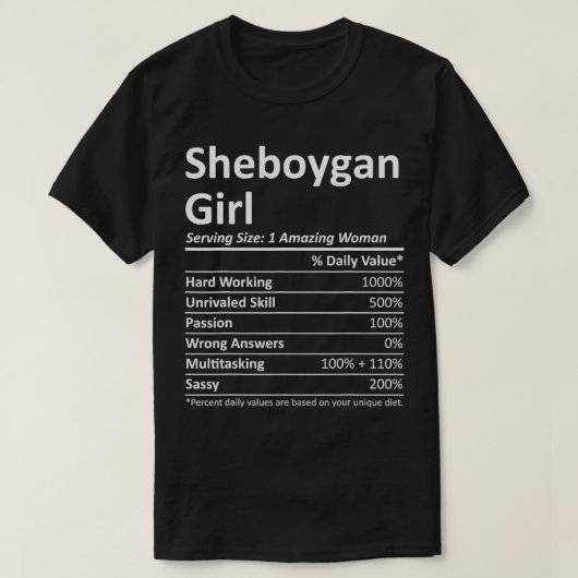 SHEBOYGAN L WI WISCONSIN Funny City Zuhause Roots T-Shirt (Design vorne)