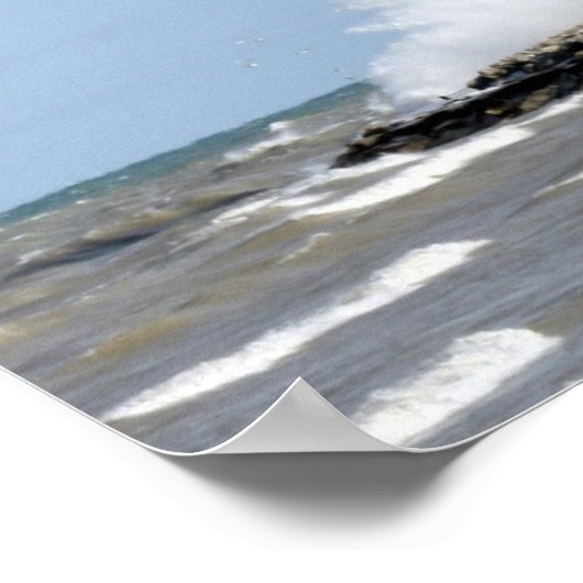 Sheboygan Leuchtturm Poster (Ecke)