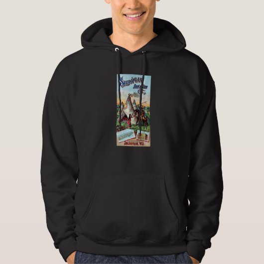 Sheboygan Native Americans Wisconsin USA History R Hoodie (Vorderseite)