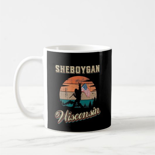 Sheboygan Wisconsin Kaffeetasse (Links)
