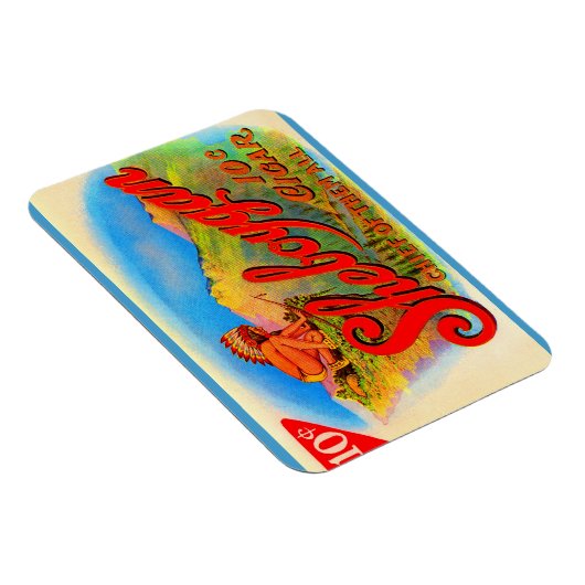 Sheboygan-Zigarrenlabel der 1920er Magnet (Rechte Seite)