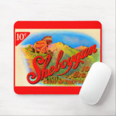 Sheboygan-Zigarrenlabel der 1920er Mousepad (Mit Mouse)