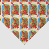 Sheboygan-Zigarrenlabel der 1920er Seidenpapier (Ausschnitt)