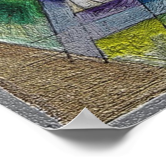 Shechina Poster (Ecke)