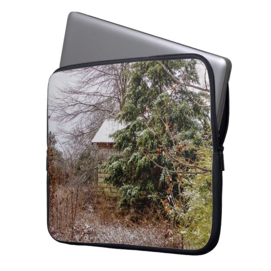 Shed Abandoned Laptopschutzhülle (Vorderseite Links)