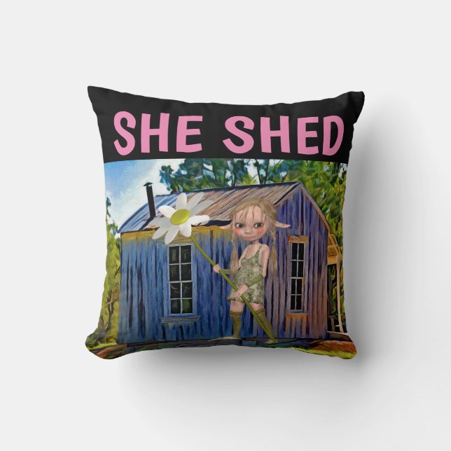SHED SHED THROW PILLOWS KISSEN (Vorderseite)