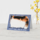 Shedding Calico Apologizes Karte (Gelbe Blume)