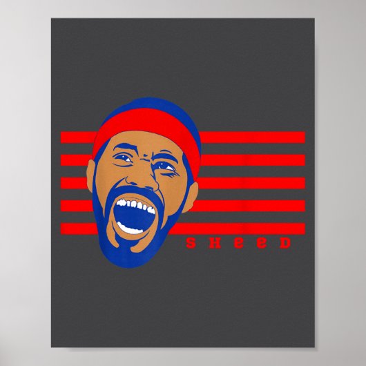 Sheed, Basketball Legends, Rasheed, Don't Lie, Wal Poster (Vorne)