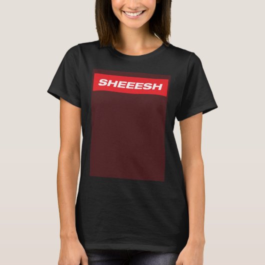 Sheeesh Box Mem, wow cool Jesus T-Shirt (Vorderseite)