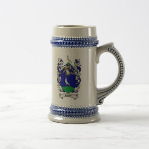 Sheehan Wappen Stein Bierglas