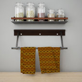 Sheen-faszinierende halbkreisförmige Muster Geschirrtuch