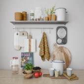 Sheen-faszinierende halbkreisförmige Muster Geschirrtuch