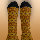 Sheen-faszinierende halbkreisförmige Muster Socken