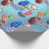 Sheen the Jellybobohne 2: Party-Papier in Packung  Geschenkpapier (Ecke)