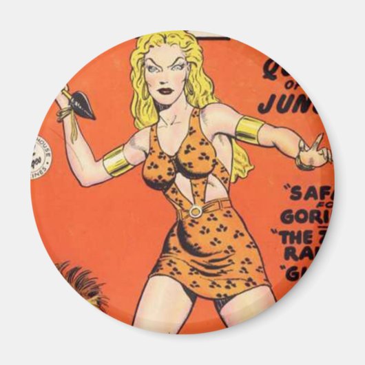 Sheena: Jungle Woman Comic Buch Magnet (Vorne)