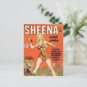 Sheena: Jungle Woman Comic Buch Postkarte (Stehend Vorderseite)