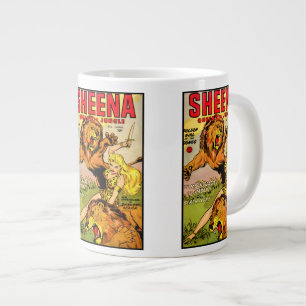 Sheena Königin des Dschungels Jumbo-Tasse