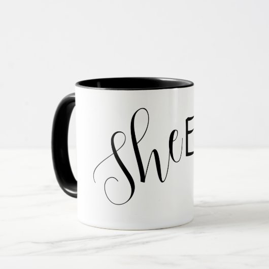 SheEO Professional Ceramic Mug Tasse (Vorderseite Links)