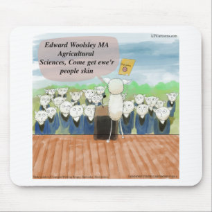 Sheep Abschluss Day Funny Mousepad