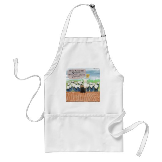 Sheep Abschluss Day Funny Schürze (Vorne)