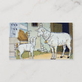 Sheep Acres Visitenkarte (Rückseite)