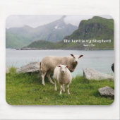 Sheep and Lamb by a Lake Mousepad (Vorne)