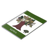Sheep and Tree Notebook Notizblock (Linke Seite)