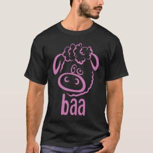 Sheep Baa einer Serie mit Cow Moo, Duck Quack & T-Shirt
