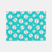 Sheep Baby Blanket Fleecedecke (Vorderseite (Horizontal))