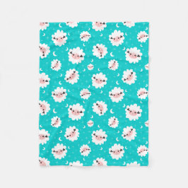 Sheep Baby Blanket Fleecedecke
