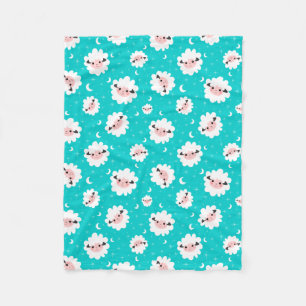 Sheep Baby Blanket Fleecedecke