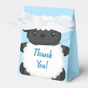 Sheep Baby Dusche Blue Geschenkschachtel