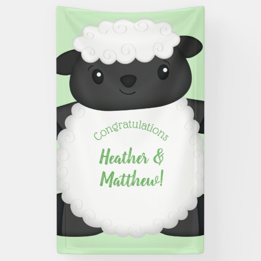 Sheep Baby Showfarm Banner (Vertikal)