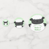 Sheep Baby Showfarm Konfetti (Rückseiten)