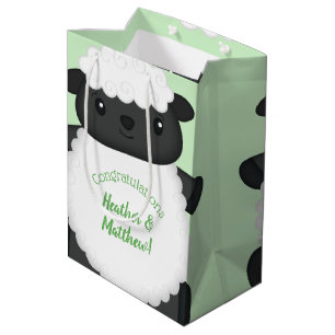 Sheep Baby Showfarm Mittlere Geschenktüte