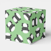 Sheep Baby Showgrün Geschenkschachtel (Rückseite)