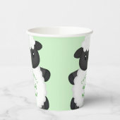 Sheep Baby Showgrün Pappbecher (Links)