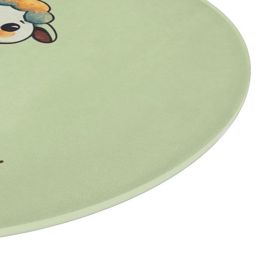 Sheep Ballerina Schneidebrett (Ecke)