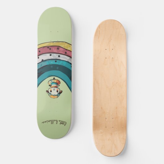 Sheep Ballerina Skateboard (Vorderseite)