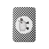Sheep Bath Mat Badematte (Vorderseite Vertikal)