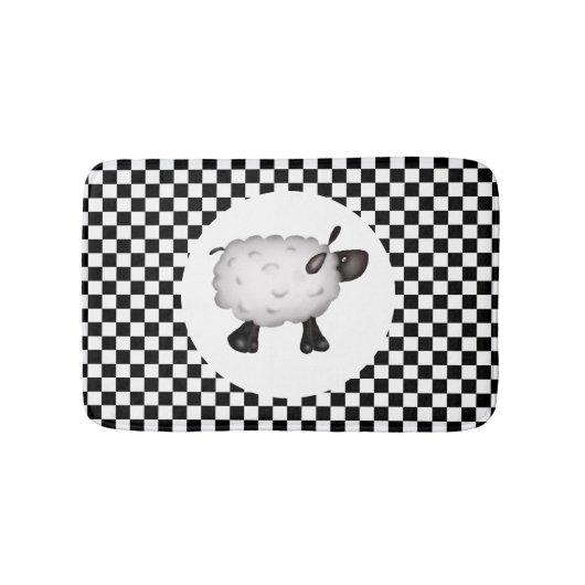 Sheep Bath Mat Badematte (Vorderseite)