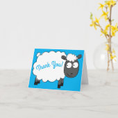 Sheep Birthday Party Karte (Gelbe Blume)