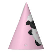 Sheep Birthday Party Pink Partyhütchen (Links)
