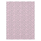Sheep Birthday Party Pink Tischdecke (Vorderseite)