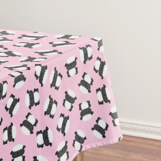 Sheep Birthday Party Pink Tischdecke (Beispiel)