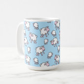 Sheep Blue Kaffeetasse (Vorderseite Links)