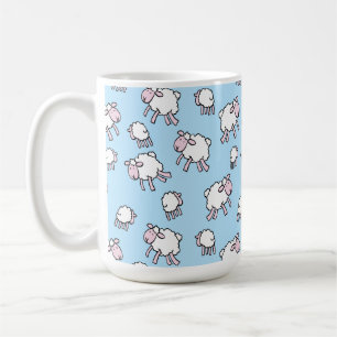 Sheep Blue Kaffeetasse