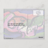 Sheep by Marc Franz Postkarte (Rückseite)